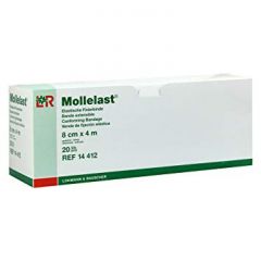 Lohman & Rauscher - CH14412 - Mollelast Venda Fijacion Elastica - 8 Cm X 2-4 Mt