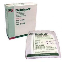 Lohman & Rauscher - CH31222 - Debrisoft Aposito Desbridante Esteril - 10X10Cm